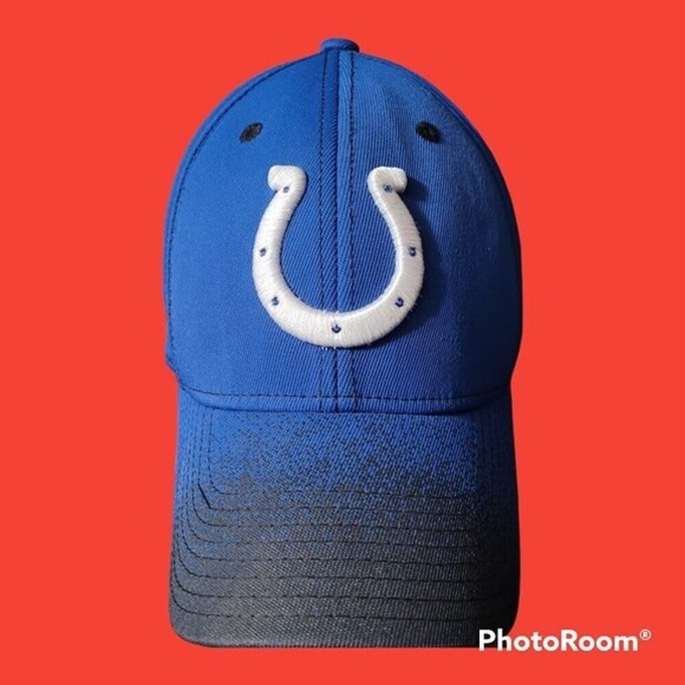 NFL Indianapolis Colts S/M Fitted Hat (Blue)‎